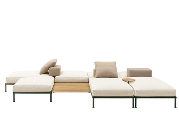 NOOCH - Sectional garden sofa by B&B Italia Outdoor - view 3